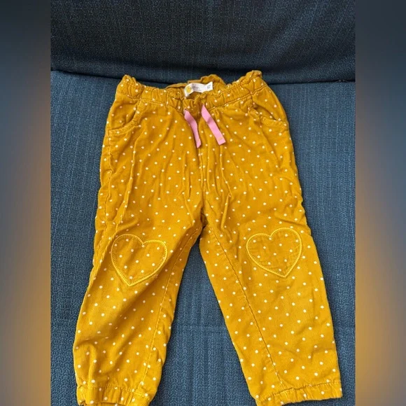 Boden cord pants with heart patches, 18-24 months - Picture 7 of 7